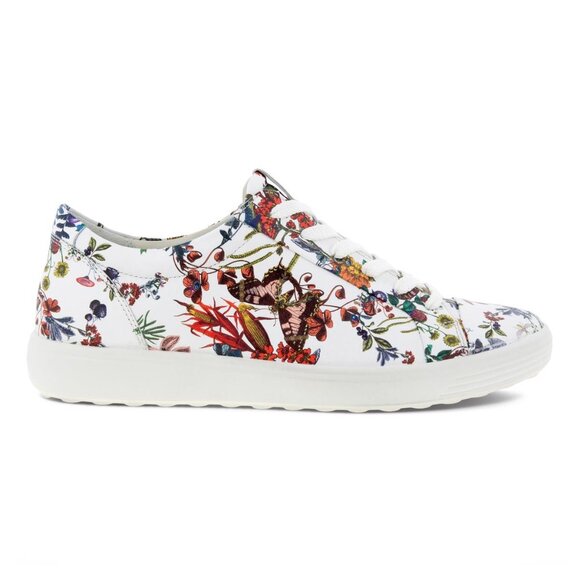 Ecco leather floral sneakers - Picture 4 of 10